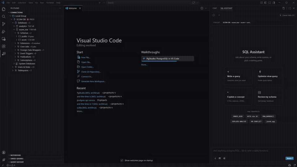 NexQL AI assistant setup