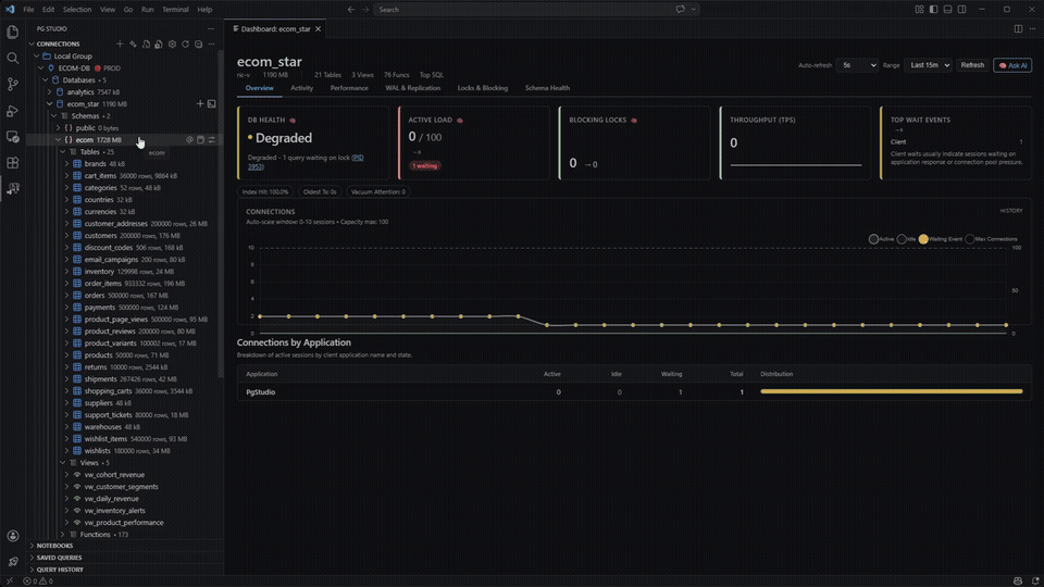 NexQL database operations